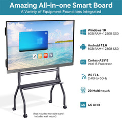 75 Inch Smart Board | Interactive Whiteboard for Education and Business